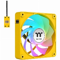 120mm Thermaltake CT120 EX Reverse ARGB Sync PC Cooling Fan Bumblebee 3 Pack