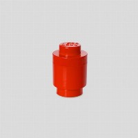 Room Copenhagen LEGO Storage Brick 1 rund rot (rot)