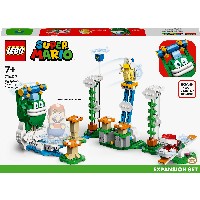 LEGO 71409 Super Mario Maxi-Spikes Wolken-Challenge ? Erweiterungsset (Set mit 3 Gegner Figuren inkl. Bumerang-Bruder und Piranha-Pflanze)