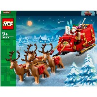 LEGO 40499 Iconic Schlitten des Weihnachtsmanns