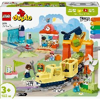 LEGO 10428 DUPLO Town Groe interaktive Eisenbahn