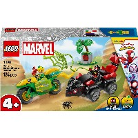 LEGO 11198 Marvel Spidey und seine Super-Freunde Actionspa mit Spin und Electro in ihren Dino-Flitzern