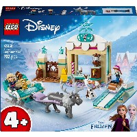 LEGO 43256 Disney Princess Annas Schlittenabenteuer