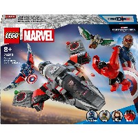 LEGO 76292 Marvel Super Heroes Showdown zwischen Captain America und Red Hulk