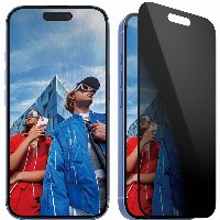 PanzerGlass Privacy iPhone 16/15 UWF