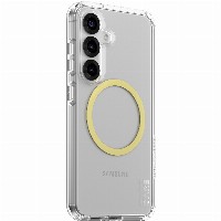CARE Flagship Case Clear w. Chardonnay QI Galaxy S25