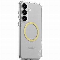 CARE Flagship Case Clear w. Chardonnay QI Galaxy S25 Plus