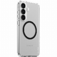 CARE Flagship Case Clear/Black QI Compatible Galaxy S25 Plus