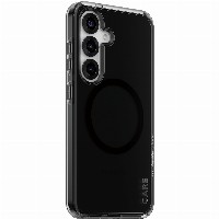 CARE Flagship Case Smokey w. Black QI Compatible Galaxy S25