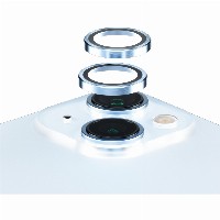 PanzerGlass Hoops Camera Protector iPhone 15. 15 Plus Blue