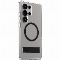 CARE Feature Case Clear w. Kickstand & QI Galaxy S25 Ultra