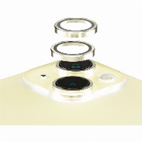 PanzerGlass Hoops Camera Protector iPhone 15. 15 Plus Yellow