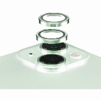 PanzerGlass Hoops Camera Protector iPhone 15. 15 Plus Green