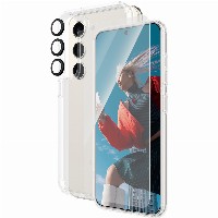PanzerGlass 3-in-1 Pack Samsung Galaxy S24 -Ultra-Wide Fit