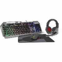 Speedlink Gaming Set LUNERA. 4in1. Beleuchtet. schwarz retail