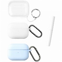 4smarts Case Set Omega AirPods Pro2.3er Set wei. hellblau