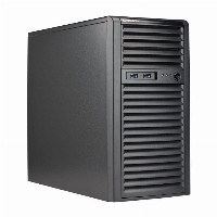 Server SuperMicro Mid-Tower 4x3.5″ fixed drive 600W Redundant