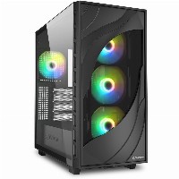 Sharkoon Rebel C80G RGB ATX 1xGlas Black
