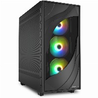 Sharkoon Rebel C80M RGB ATX 1xMetall Black