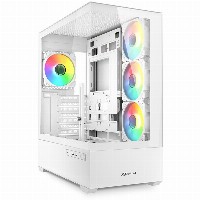Sharkoon AK6 RGB ATX 1xGlas White