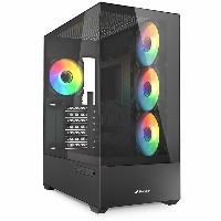 Sharkoon AK6 RGB ATX 1xGlas Black
