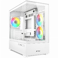 Sharkoon MK6 RGB Micro-ATX 1xGlas White