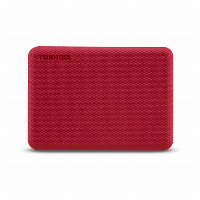 Toshiba Storage Canvio Advance 1 TB, Externe Festplatte (rot, Micro-USB-B 3.2 Gen 1 (5 Gbit/s))