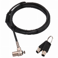 Dicota Security Cable T-Lock Ultra Slim V2, keyed,3x7mm slot