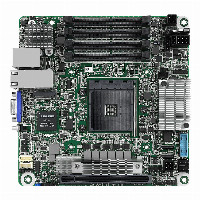 ASRock Mainboard X570D4I-2T mini-ITX Sockel AM4 Single