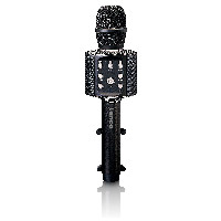 LENCO BMC-090 Karaoke-Mikrofon, schwarz