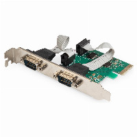 Digitus 2-Port Seriell PCI Express-Karte