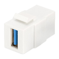 USB 3.0 Keystone Modul fur DN-93832 reinweiss RAL 9003