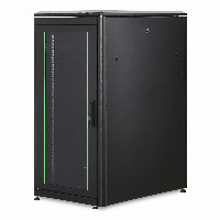 DIGITUS Netzwerkschrank Unique 22HE 1164x600x800mm schwarz (Speditionsversand)