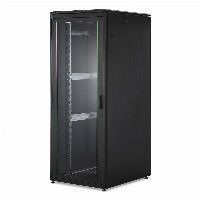DIGITUS Netzwerkschrank Unique 42HE 2053x800x1000mm schwarz (Speditionsversand)