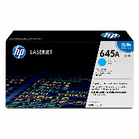 HP 645A Cyan Original LaserJet toner cartridge