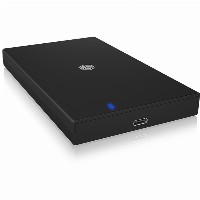 Festplattengehäuse 2.5″ SATA Gehäuse USB3.2 ICY BOX Black