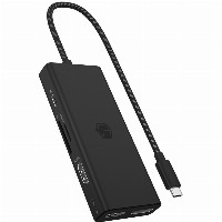 ICY BOX IB-DK4011-CPD USB-C 9-in-1 PD 100W DockingStation