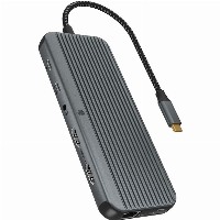 ICY BOX IB-DK4060-CPD USB-C 12-in-1 PD 100W DockingStation