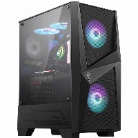 MIDI MSI MAG FORGE 100R | black. window. RGB