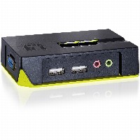 KVM Switch USB 2x Level One Audio