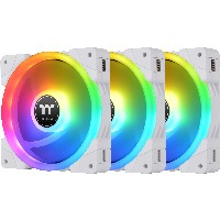 140mm Thermaltake SWAFAN EX14 RGB PC Cooling Fan White TT Premium Edition 3 Pack