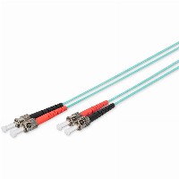 DIGITUS LWL Patchkabel ST -> ST 1.00m Multimode Duplex OM3