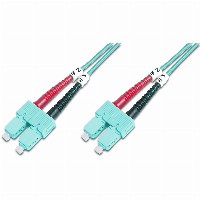 DIGITUS LWL Patchkabel SC -> SC 3.00m Multimode Duplex OM3