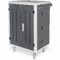 Digitus Mobiler Ladeschrank für 30 Notebooks/Tablets bis 15,6 USB-A UVC-Desinfektion Lüfter Schwarz