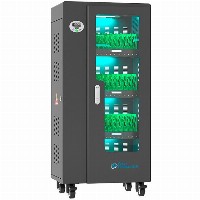 GoodConnections ANTARES PRO T40C Tablet-Ladewagen bis 11″ USB-C 30W Port PD3.0 UVC-Desinfektion Schwarz