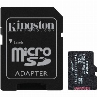 CARD 32GB Kingston Industrial microHC 100MB/s +Adapter