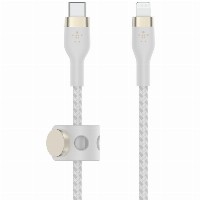 Belkin PRO Flex Lightning/USB-C,bis 15W, Apple zert.,2m, weiß