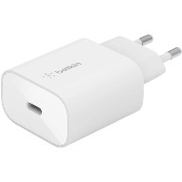 Belkin 25W USB-C Ladegerät PowerDelivery, light. Kabel 1m weiß