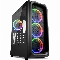 Midi Sharkoon TK5M RGB Black