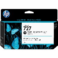HP 727 Original Tinte foto schwarz Standardkapazitt 130ml 1er-Pack